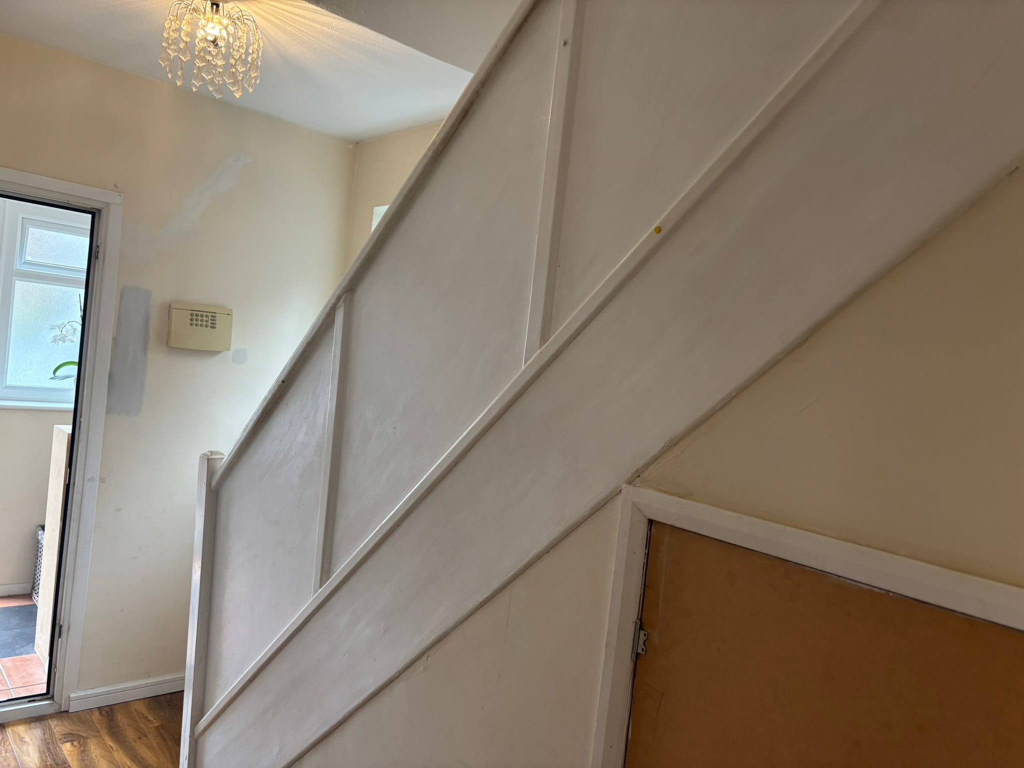 Oak & Glass Staircase Renovation — Mansfield